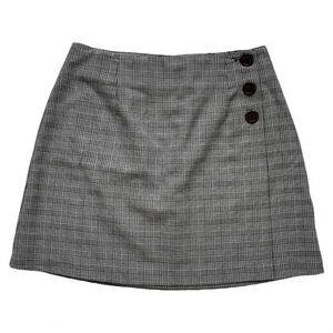 Vintage 90’s Plaid High Waisted Plaid Mini Skirt